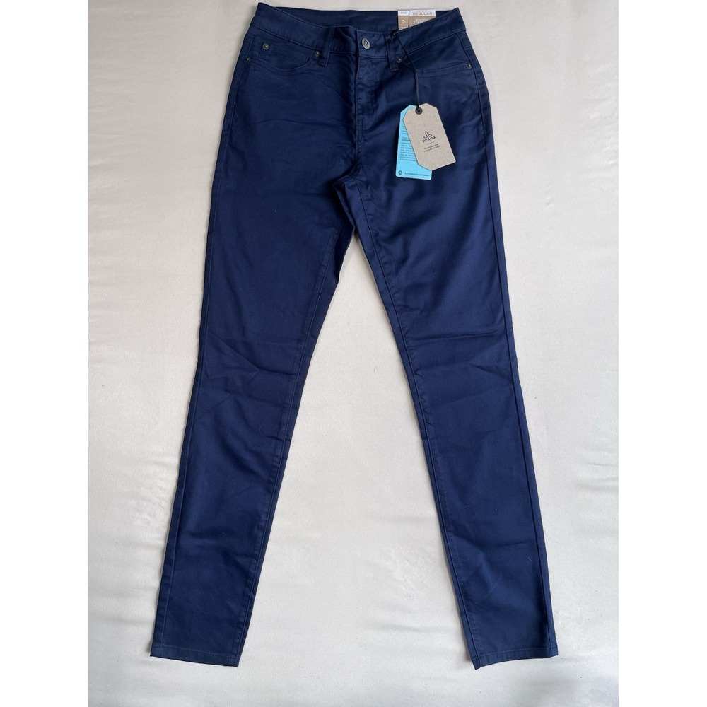 Brand New with Tags prAna Women's Jeans Size 0 Denim 25 Regular